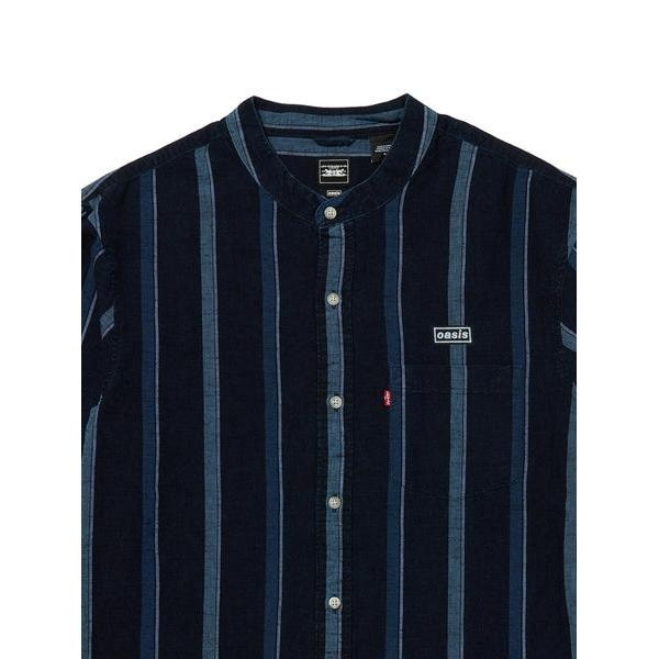 oasis×リーバイス LEVI'S バンドカラーシャツ Sサイズ oasis LEVI'S オアシス リーバイス バンドカラーシャツ Sサイズ - メルカリ