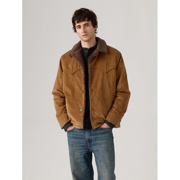 PREMIUM BLACK FULLZIP SPORTS LEATHER JACKET | リーバイス(Levi's