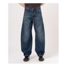 BAGGY DAD バレルジーンズ ダークインディゴ