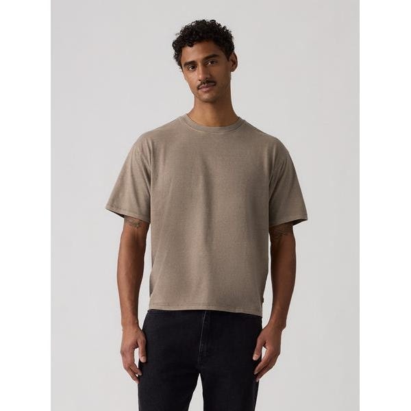 クロップド ショートスリーブ Tシャツ