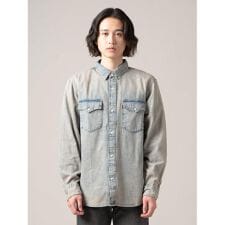 リラックスフィット ウエスタンシャツ