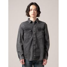 リラックスフィット ウエスタンシャツ