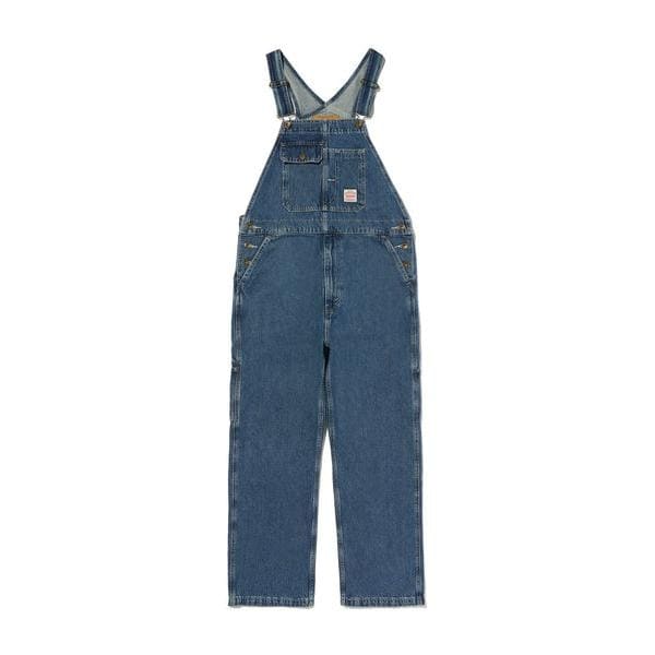 新品タグ付き Levi'sオーバーオール ワークウェアミッドユーズド/L WORKWEAR LOOSEオーバーオール ミディアムインディゴ | リーバイス