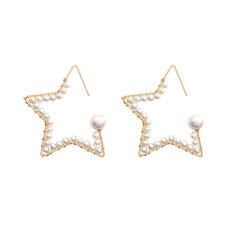 パールスター巻フープピアス
