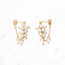 マルベリーピアス S （パール）