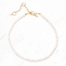 5mm パール 連ネックレス 38cm