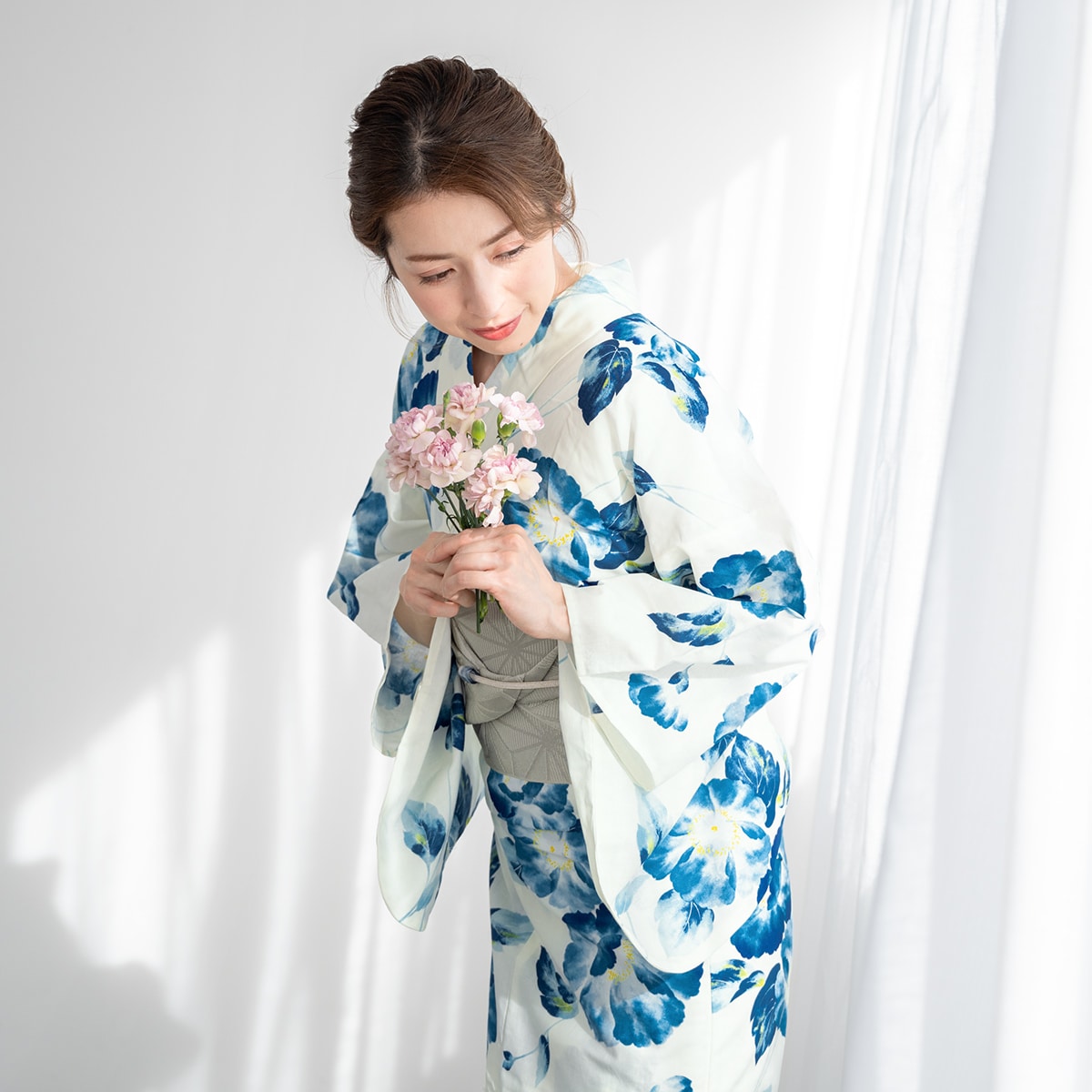 浴衣2点セット レディース （浴衣＋帯） | マクレ(Ma.cle') | マルイ