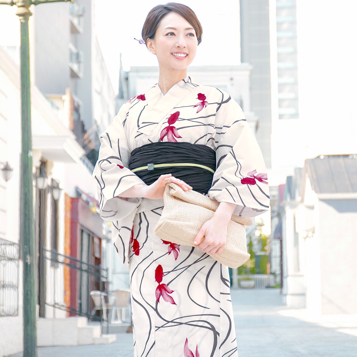 浴衣2点セット レディース （浴衣＋帯） | マクレ(Ma.cle') | マルイ