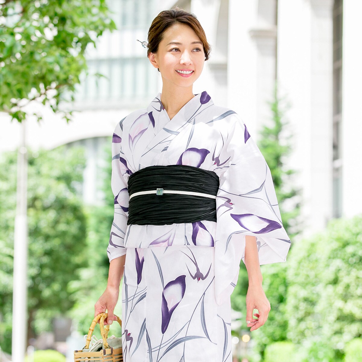 浴衣2点セット レディース （浴衣＋帯） | マクレ(Ma.cle') | マルイ