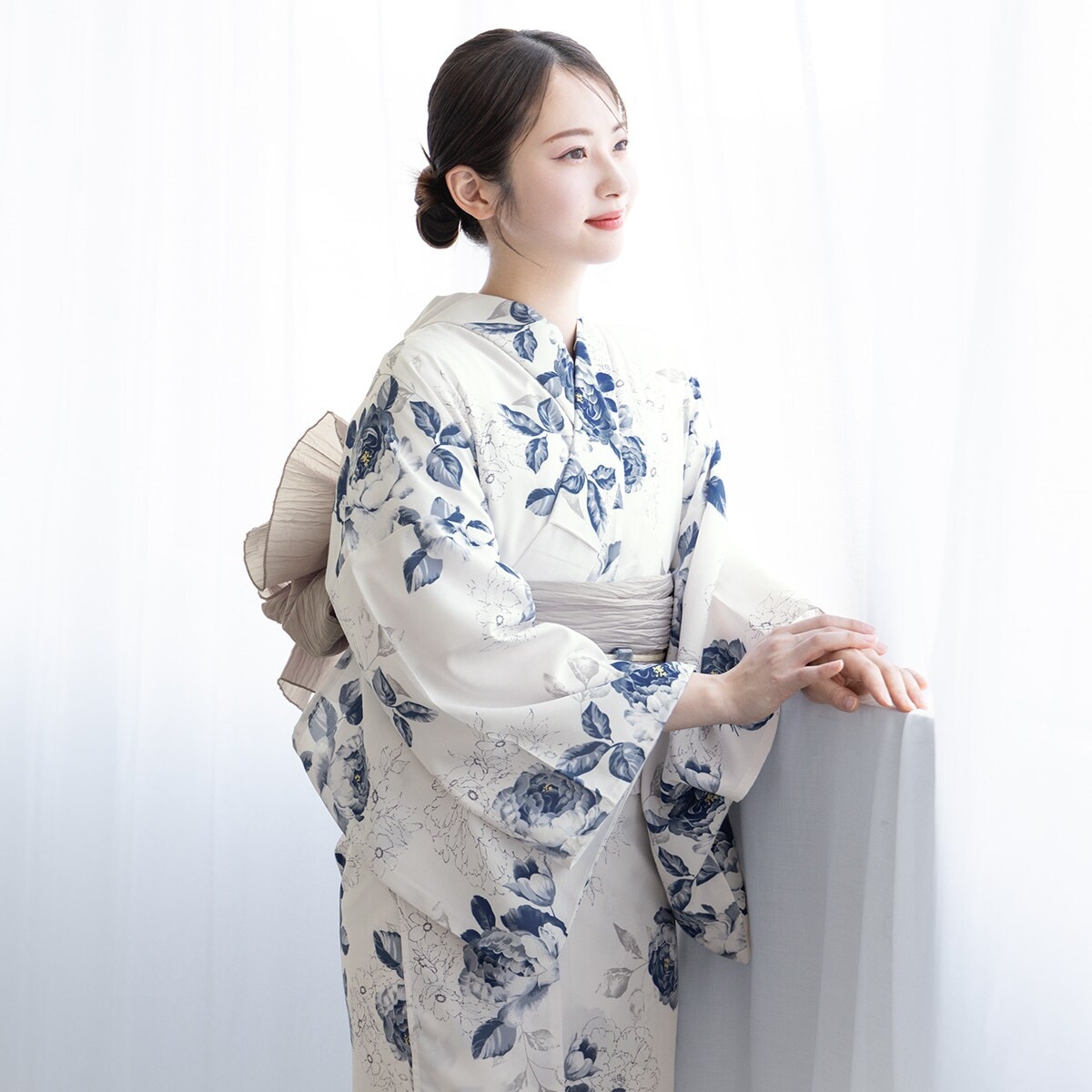 浴衣2点セット レディース （浴衣＋帯） | ソウビエン(SOUBIEN