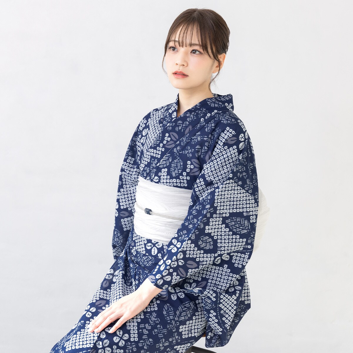 浴衣2点セット レディース （浴衣＋帯） | ソウビエン(SOUBIEN