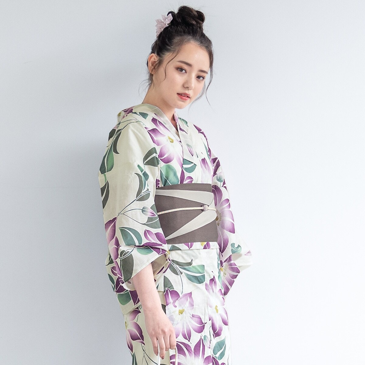 浴衣2点セット レディース （浴衣＋帯） | ソウビエン(SOUBIEN
