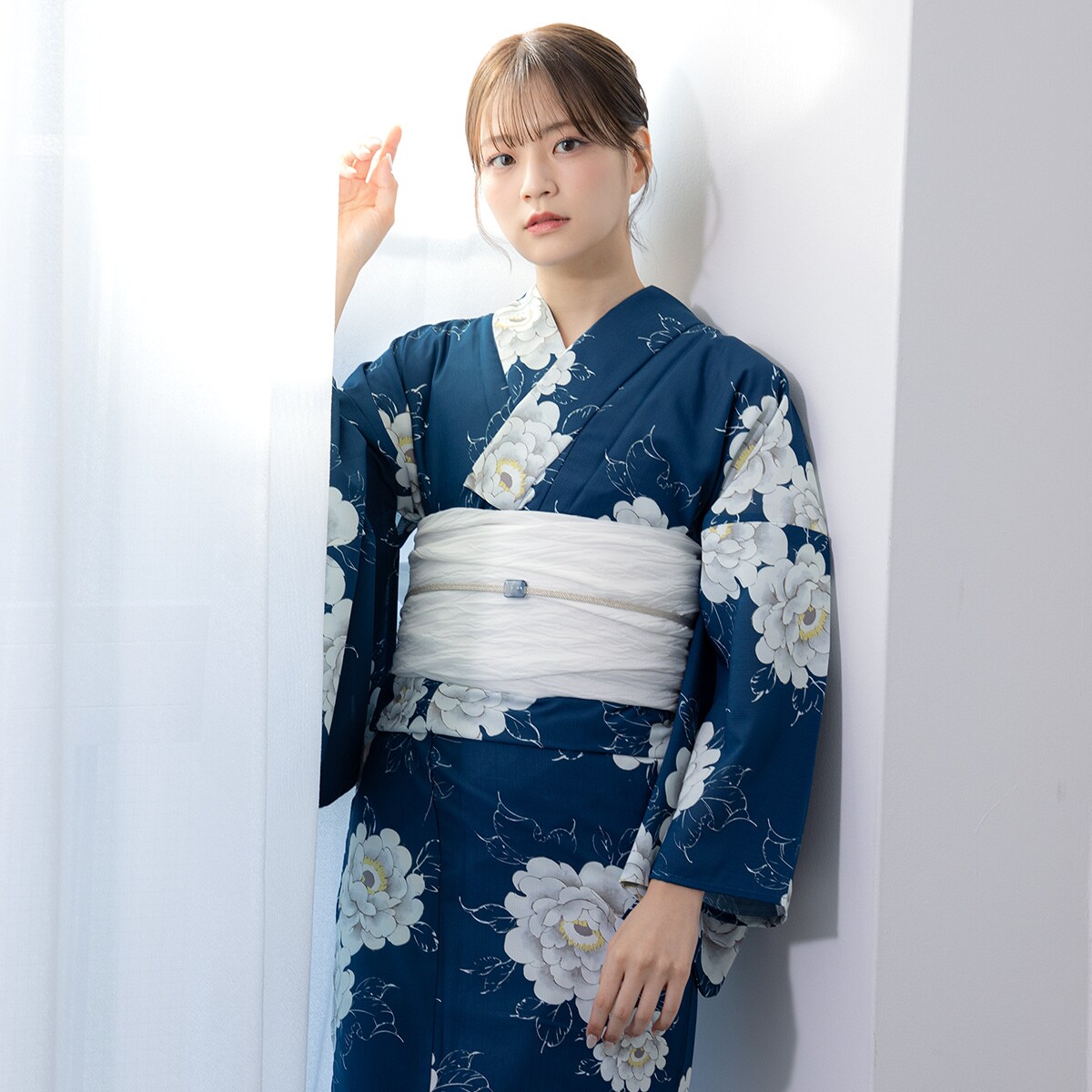 二部式浴衣　3点セット Amazon | [NISHIORI] 二部式 レディース 浴衣 3点セット (上衣