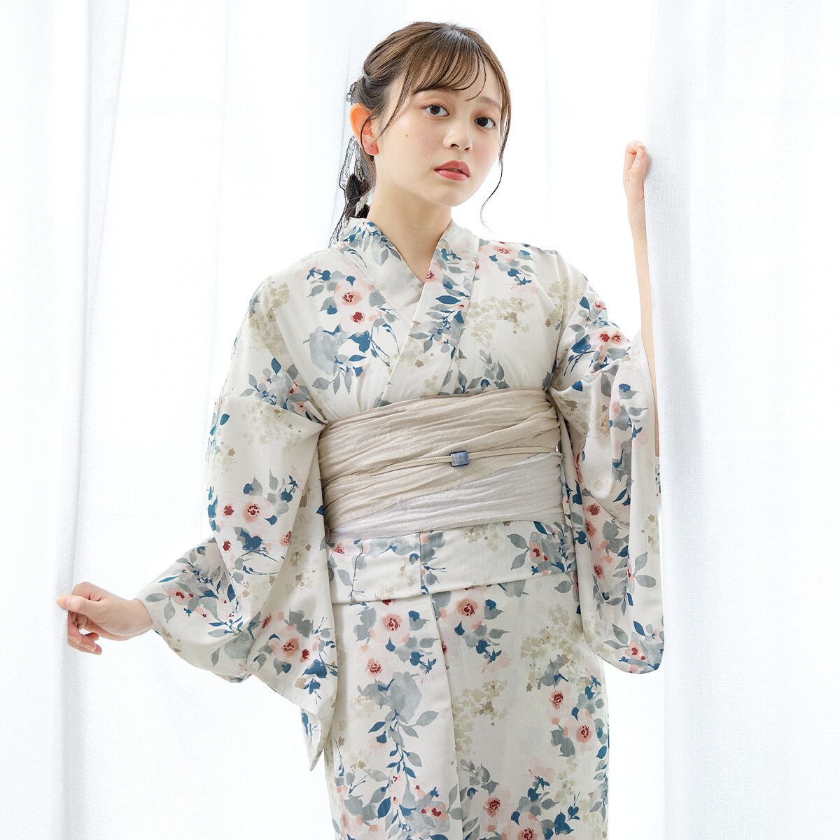 新品 ソウビエン 浴衣 帯 2点セット レディース15-1 15-2 浴衣2点セット レディース （浴衣＋帯） | ソウビエン(SOUBIEN