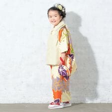 ソウビエン(SOUBIEN)の七五三　被布着物5点セット　3歳　女の子
