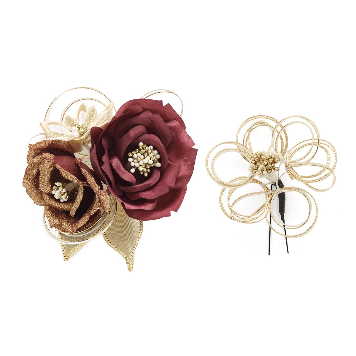 髪飾り 2点セット コサージュ | ソウビエン(SOUBIEN) | マルイウェブ