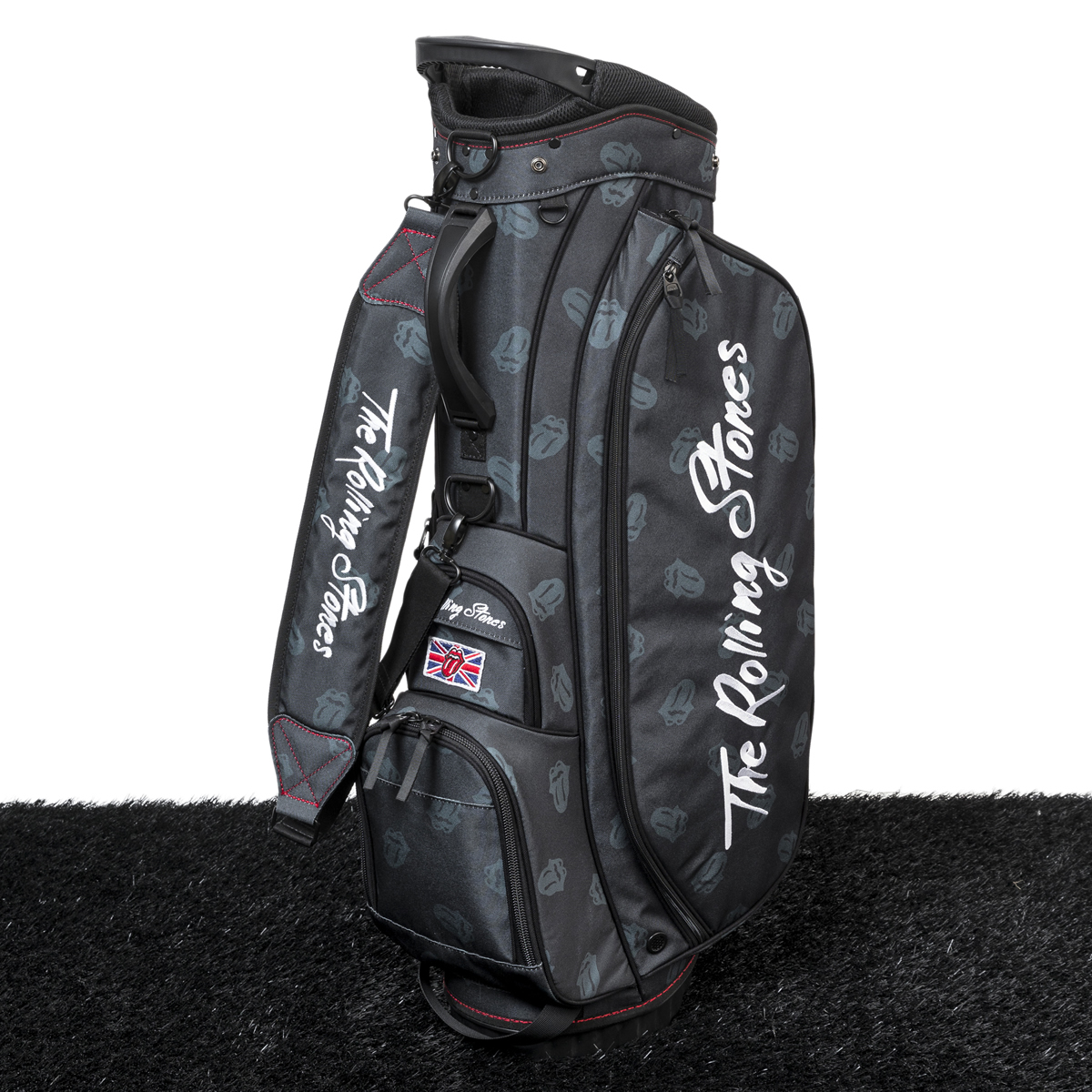 The Rolling Stones】Patterned Stand Golf Bag | バックスピン(BACK