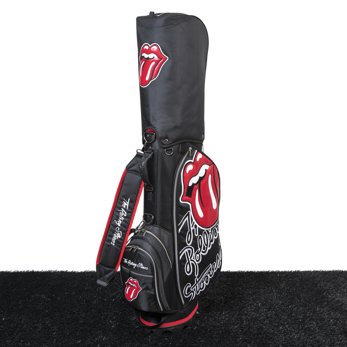 The Rolling Stones】 Red Lick Stand Golf Bag | バックスピン(BACK