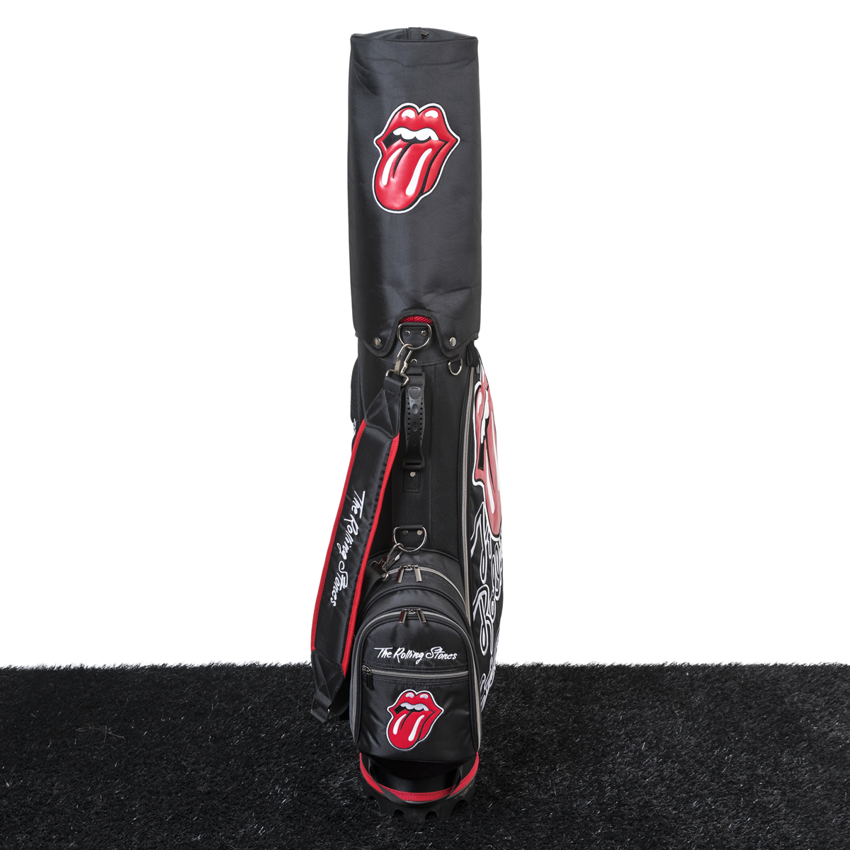 The Rolling Stones】 Red Lick Stand Golf Bag | バックスピン(BACK