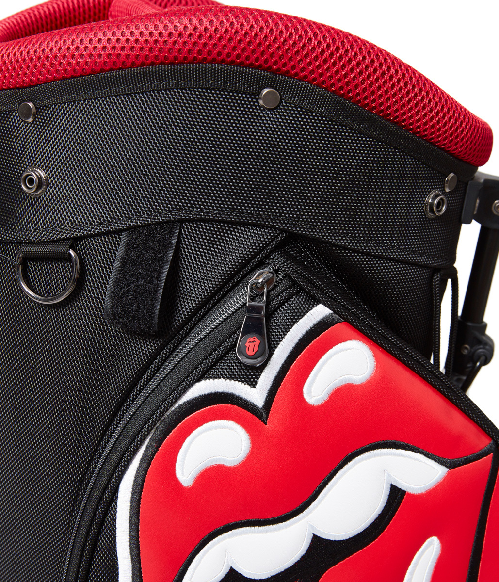 The Rolling Stones】 Red Lick Stand Golf Bag | バックスピン(BACK