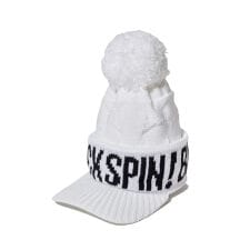 BACK SPIN! STAR KNIT CAP WITH BRIM