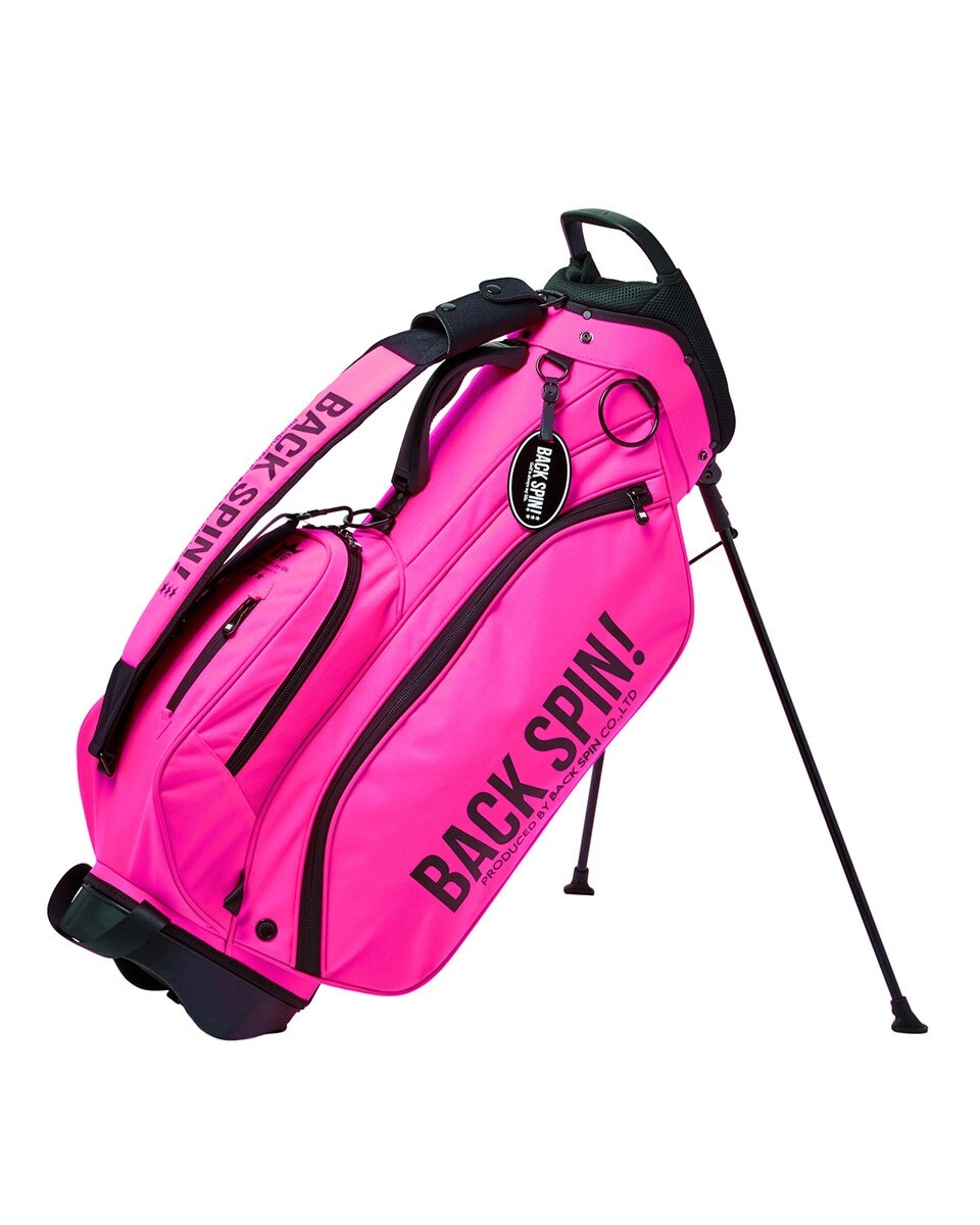 [}C]AEgbg BACK SPIN! 8.5 in STAND CADDIE BAG /obNXsiBACK SPINIj sN
