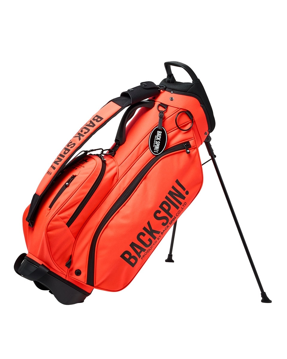 [}C]AEgbg BACK SPIN! 8.5 in STAND CADDIE BAG /obNXsiBACK SPINIj IW