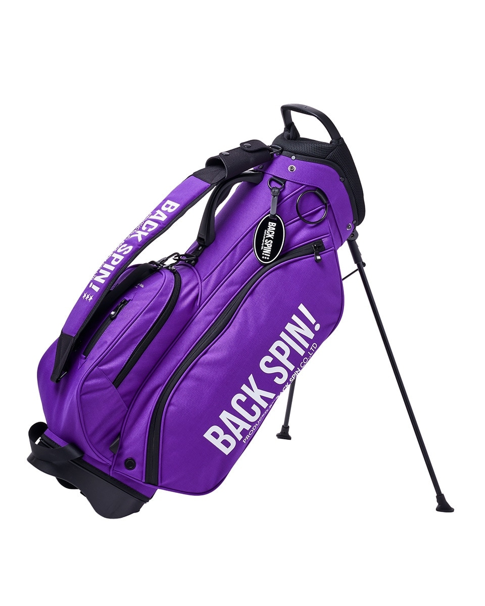 [}C]AEgbg BACK SPIN! 8.5 in STAND CADDIE BAG /obNXsiBACK SPINIj p[v