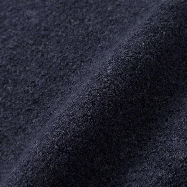 【お揃い】フロント編地の前ボタン長袖カーディガン(100~140cm)