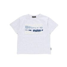 サガラ刺しゅうロゴ天竺Tシャツ(95~150cm)