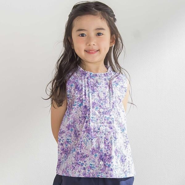 MARNI マルニ 夏物 ブラウス 花柄 チュニック ノースリーブ Aライン 