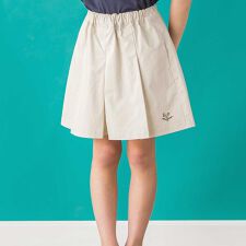 【店舗限定】ワイドプリーツキュロットパンツ(95~150cm)