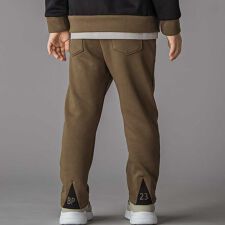 【店舗限定】バック三角ポイント裏毛ロングパンツ(95~150cm)
