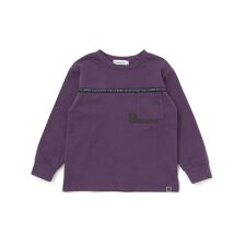 【店舗限定】ロゴテープライン天竺長袖Tシャツ(95~160cm)