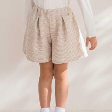 【店舗限定】ツイードキュロットパンツ(95~160cm)