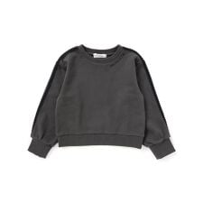 【店舗限定】【お揃い】裏毛袖ラインレーストレーナー(95~150cm)