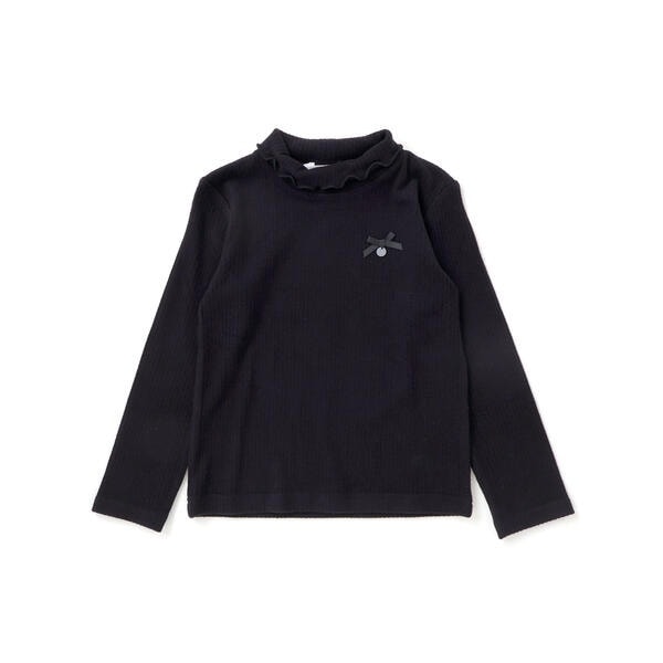 トップス Bebe Ekru Bebe Yaka Tişört Düğmeli Kısa Kollu Pamuklu Fırfırlı