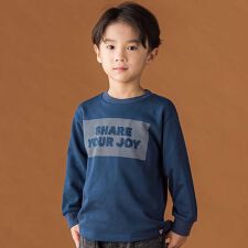 【店舗限定】天竺ポツポツプリント長袖Tシャツ(95~150cm)