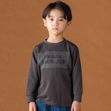【店舗限定】天竺ポツポツプリント長袖Tシャツ(95~150cm)