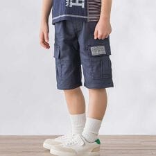 デニムライクカットソーハーフパンツ(95~160cm)