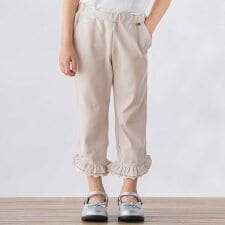 裾フリルカットソー7分丈パンツ(95~150cm)