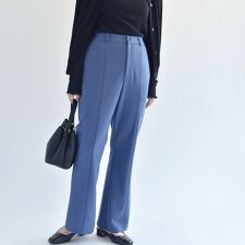 quaranciel:〈洗濯機可能〉セミ フレア パンツ