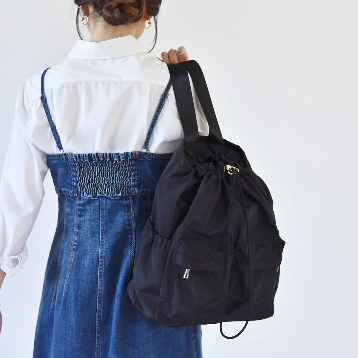 2way リュックサック　トートバッグ(A4対応) quaranciel デイバック リュック quaranciel: 2way リュック