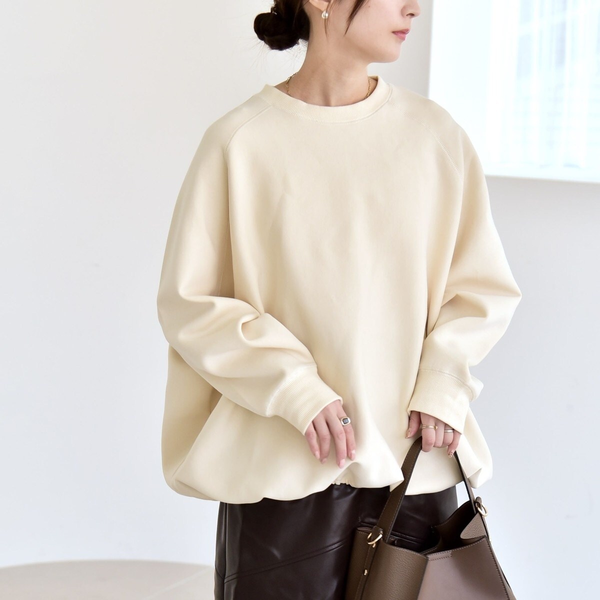 一部追加予約》quaranciel:〈洗濯機可能〉ポンチ ドロスト