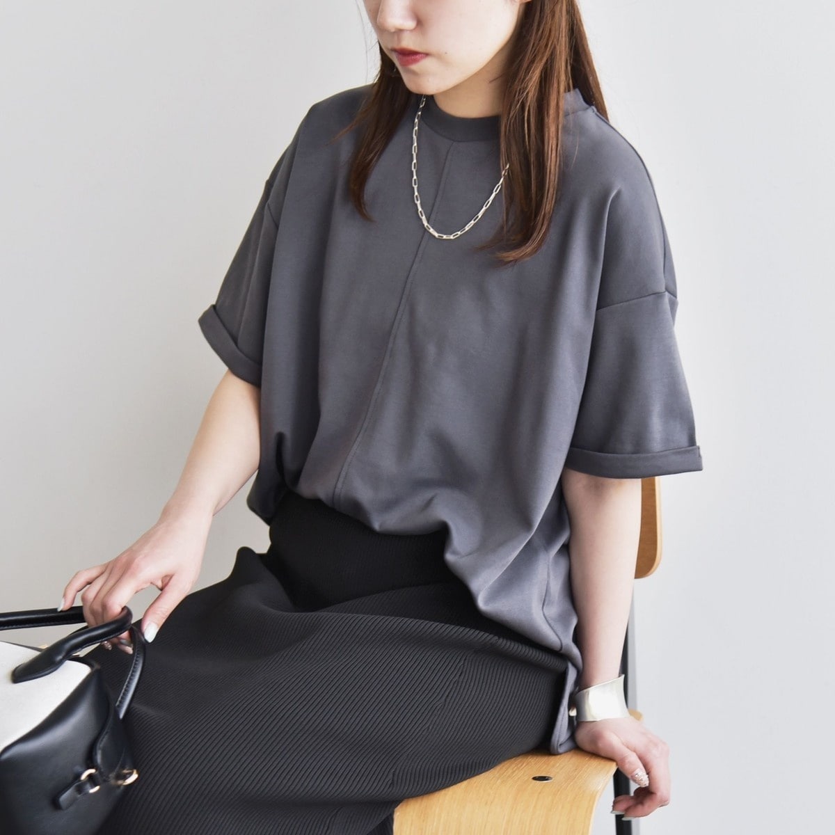 tシャツ quaranciel:「接触冷感/汗染み防止/洗濯機可能」スリット ルーズ チュニック TEE レディース 楽天市場】quaranciel:〈接触冷感/汗染み防止/洗濯機可能