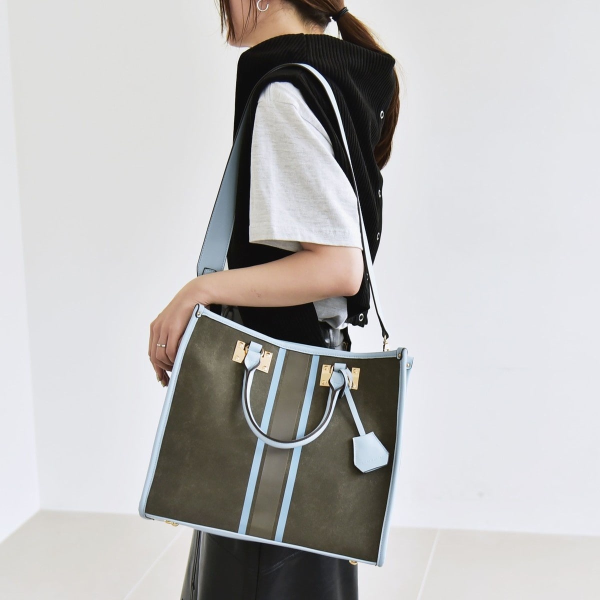 今期　メイドインマダ　ALICE M LACE BAG ジャーナルスタンダード MADE IN MADA /メイドインマダ】ALICE M LACE BAG：バッグ