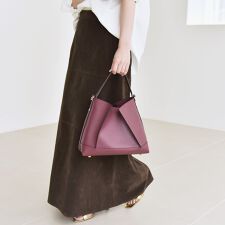 《予約》quaranciel: トライアングル 2way コンビ ショルダー バッグ
