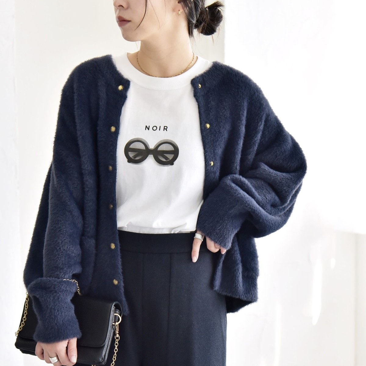 手洗い可 / ギマコットンオーバーサイズカーディガン | スピック