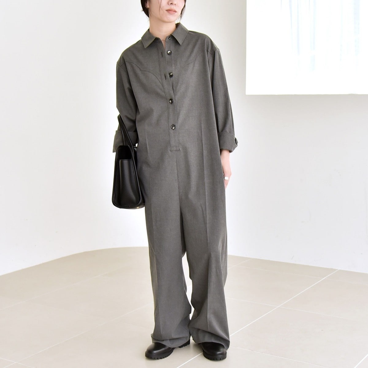 L'essage レサージュ TOROオールインワン グレー journal standard L'essage（ジャーナルスタンダードレサージュ