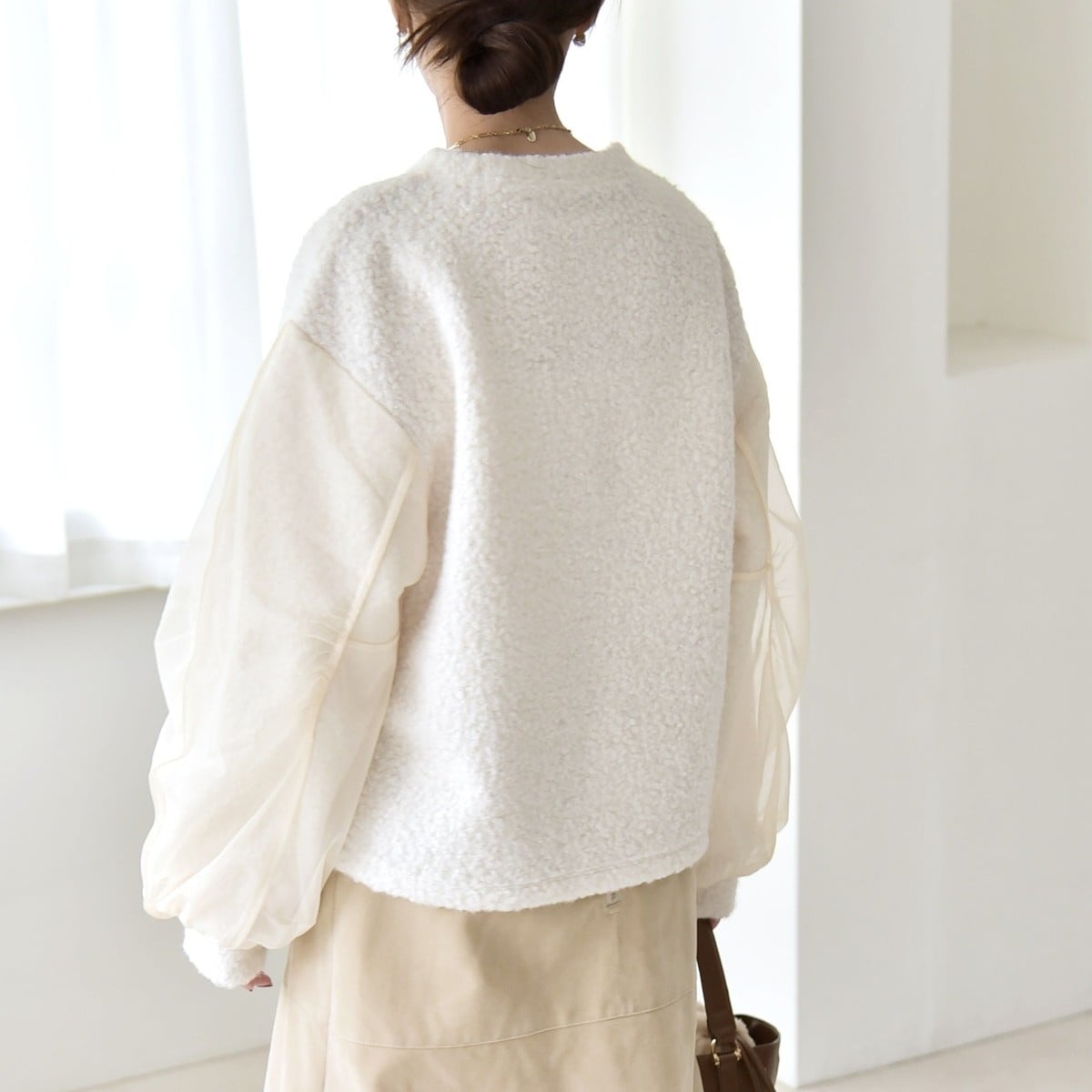 レイヤードペプラムチュニック | アダムエロペ(ADAM ET ROPE